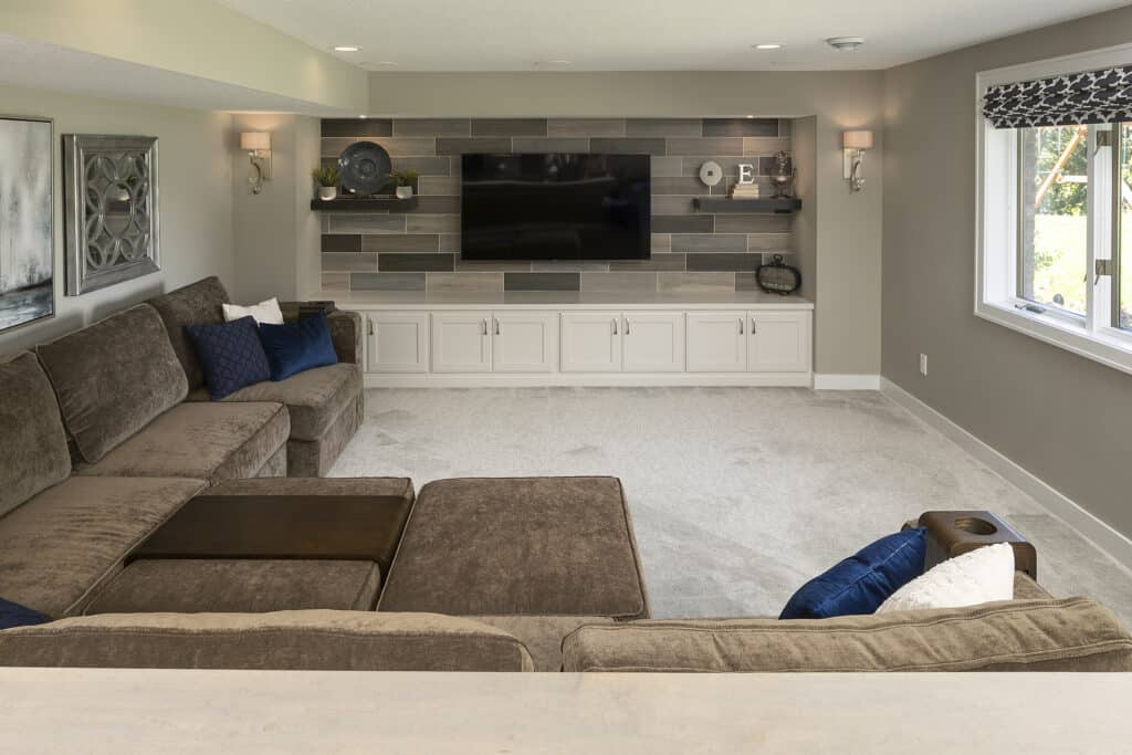 bigCouch Living Room Renovation Maple Wood